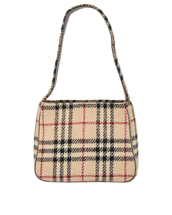 Vintage Check Shoulder Bag, Wool, Multi, 2*